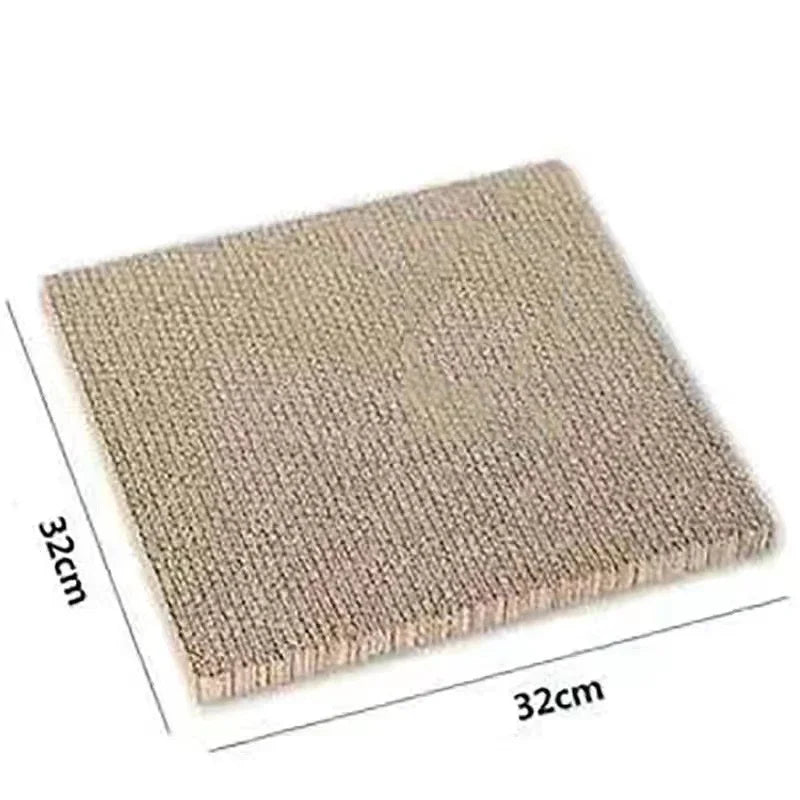 Removable Cat House Corrugated Stratching Post Toy Scratcher Cardboard Scraper for Cats Kitten Scratch Sleeping Bed
