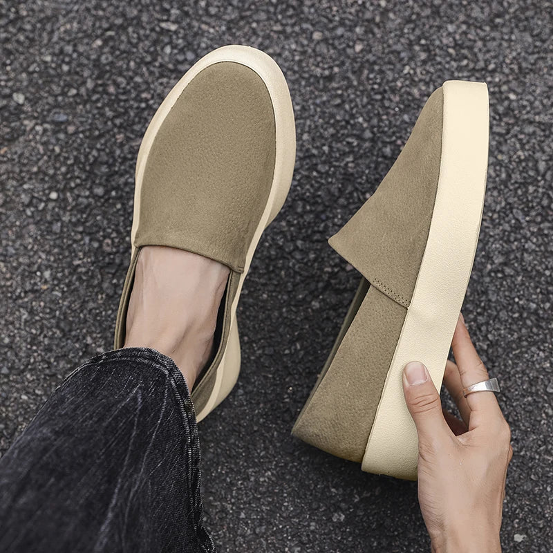 Luxury Brand Men's Loafers Slip-On Comfortable Casual Shoes Breathable Soft Sole Driving Moccasin Classic Male Walking Shoes