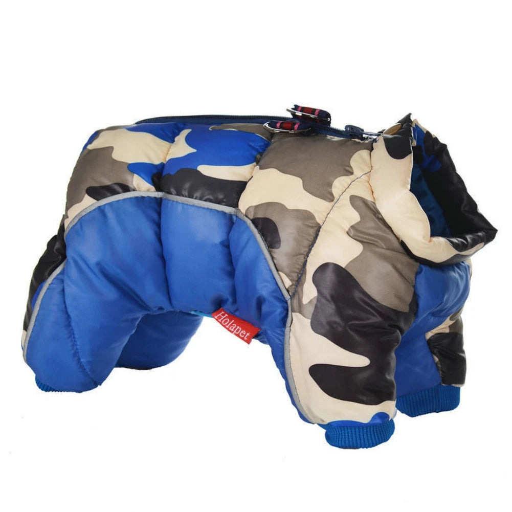 Winter Dog Coat Warm Waterproof Puppy Down Jacket Lightweight Outdoor Windproof Snowsuit Cold Weather Apparel for Small Dogs