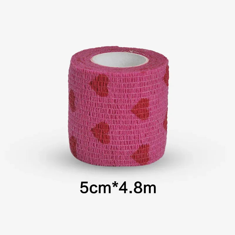 1/6/12/24/30pcs Tattoo Grip Strength Bandage Cover Tape Non Woven Waterproof Self Adhesive Wrist Protection Accessories