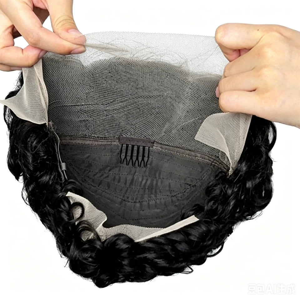 Phashion 13x4 Chioma Pixie Curly Cut Short Wigs Lace Frontal Wig Density Human Hair For Women Transparent Swiss Ready To Wear