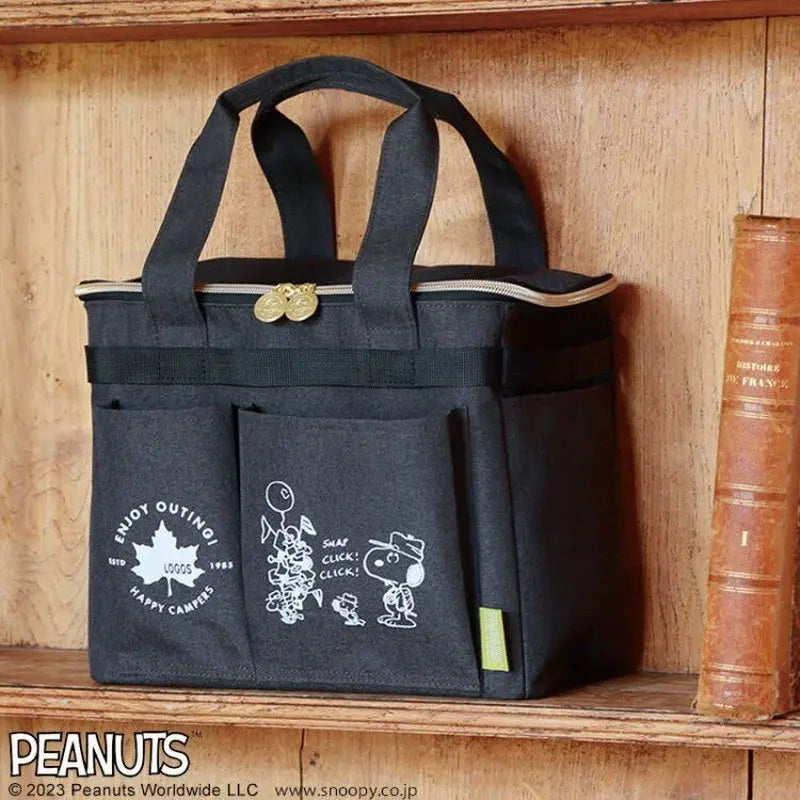 Snoopy Large Capacity Insulated Cooler Lunch Tote Bag Multi Pocket For Outdoor Picnic Camping Work School Food Storage