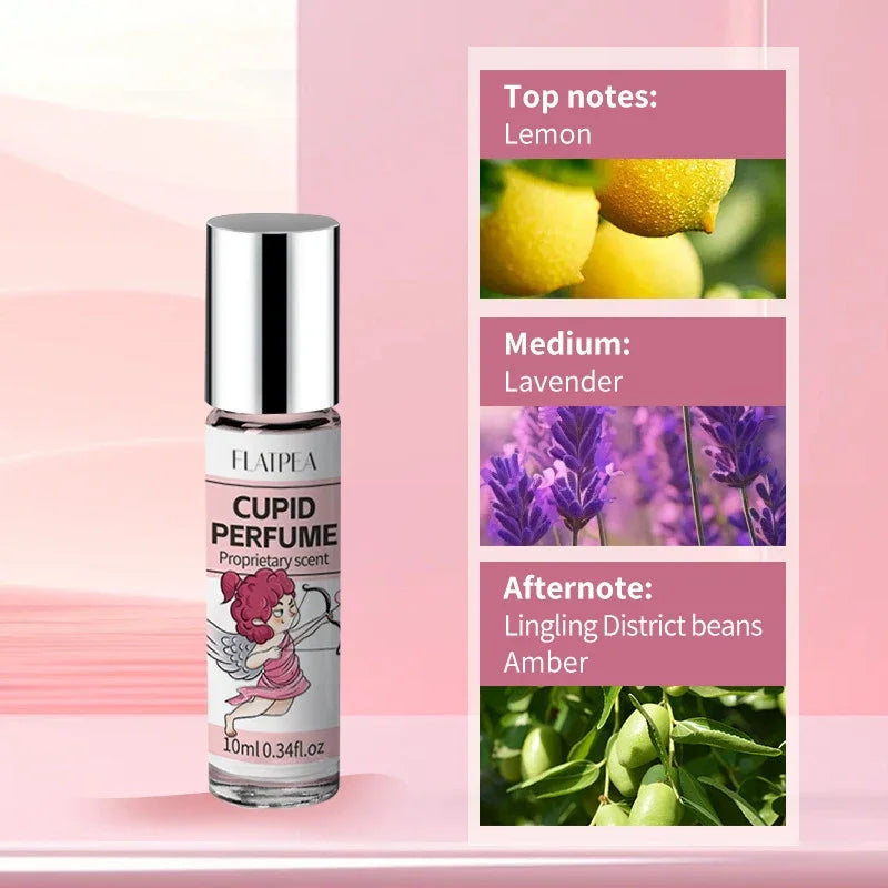 Cupid Perfume Original Cologne Perfume Natural Contain Pheromone Lasting Fragrance Floral Plant Fragrance Fresh Charm Perfume
