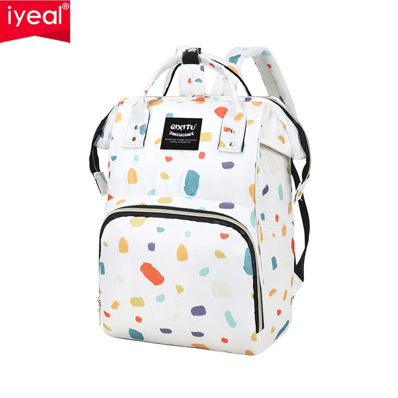New Fashoin Maternity Bag for Babies Mummy Large Capacity Diaper Bag Backpack Waterproof Outdoor Travel Stroller Baby Cart Bag