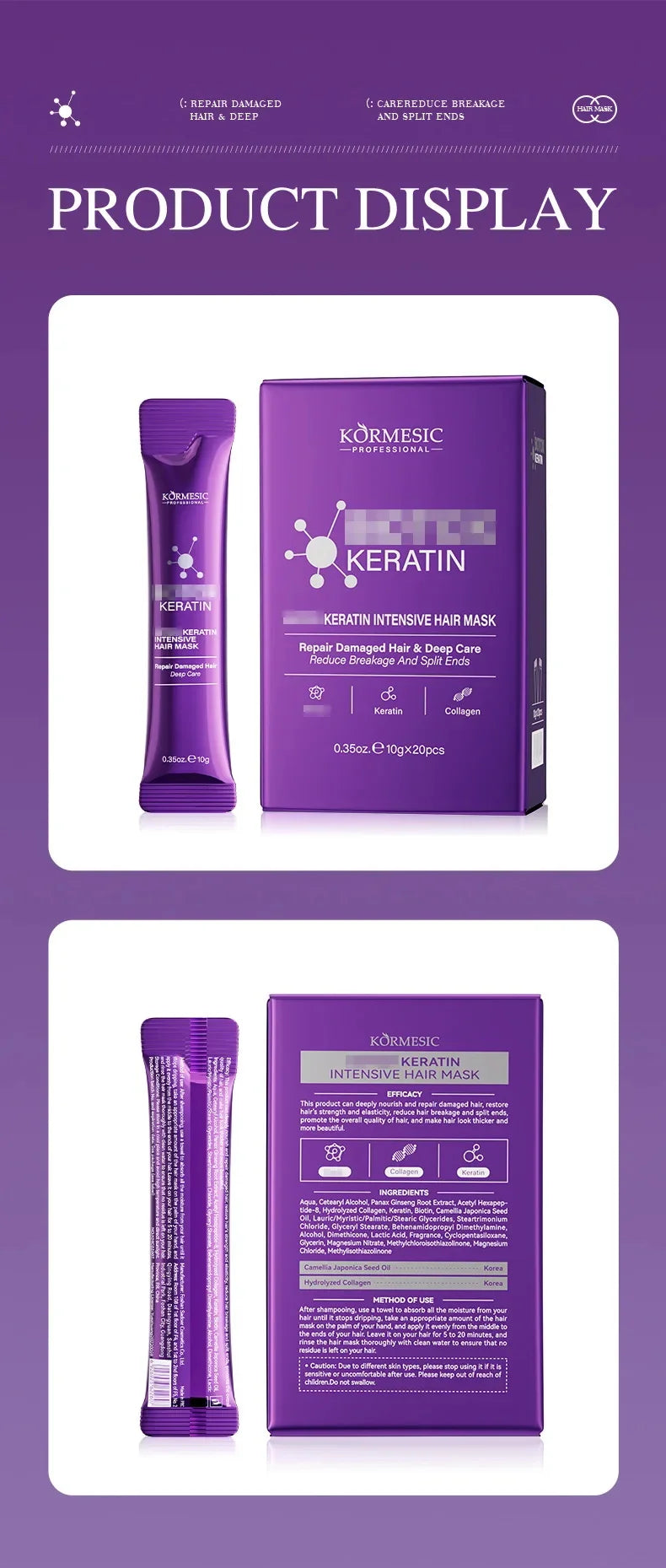 Magical Keratin Hair Mask 5 Seconds Repair Damaged Frizzy Hair Soft Smooth Shiny Nutrition Deep Moisturize Nourishing Hair Care