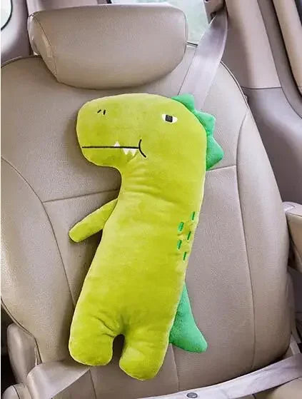Cute Children Cartoon Car Seat Belt Pillow Neck Pillow Car Seat Belt Shoulder Pads Seatbelt Cover Kids Cartoon Neck Protector