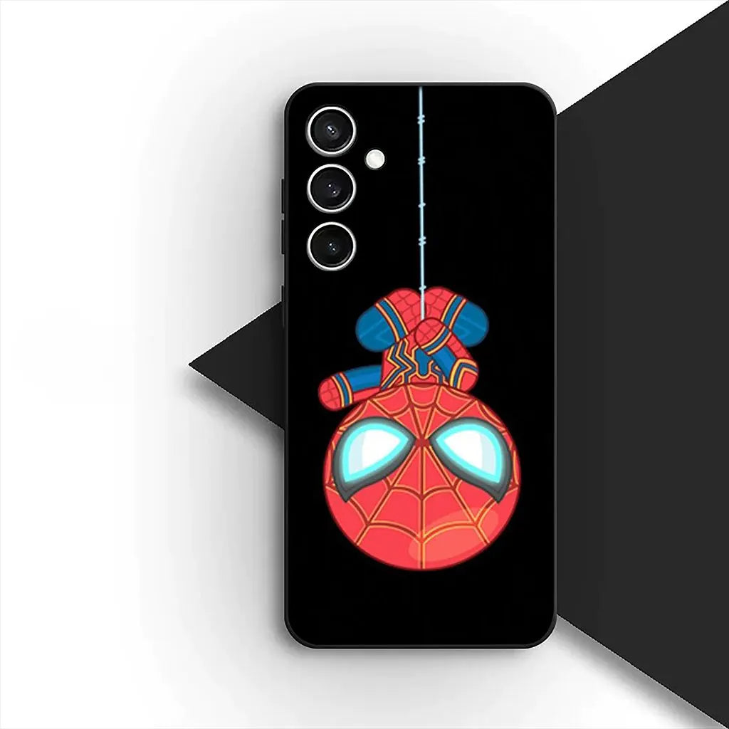 Phone Cover for Motorola Moto G86 G57 E14 E15 G14 G34 G35 G84 G24 A54 G15 Power E22 Casing Soft Case Spider Man Marve Spiderman