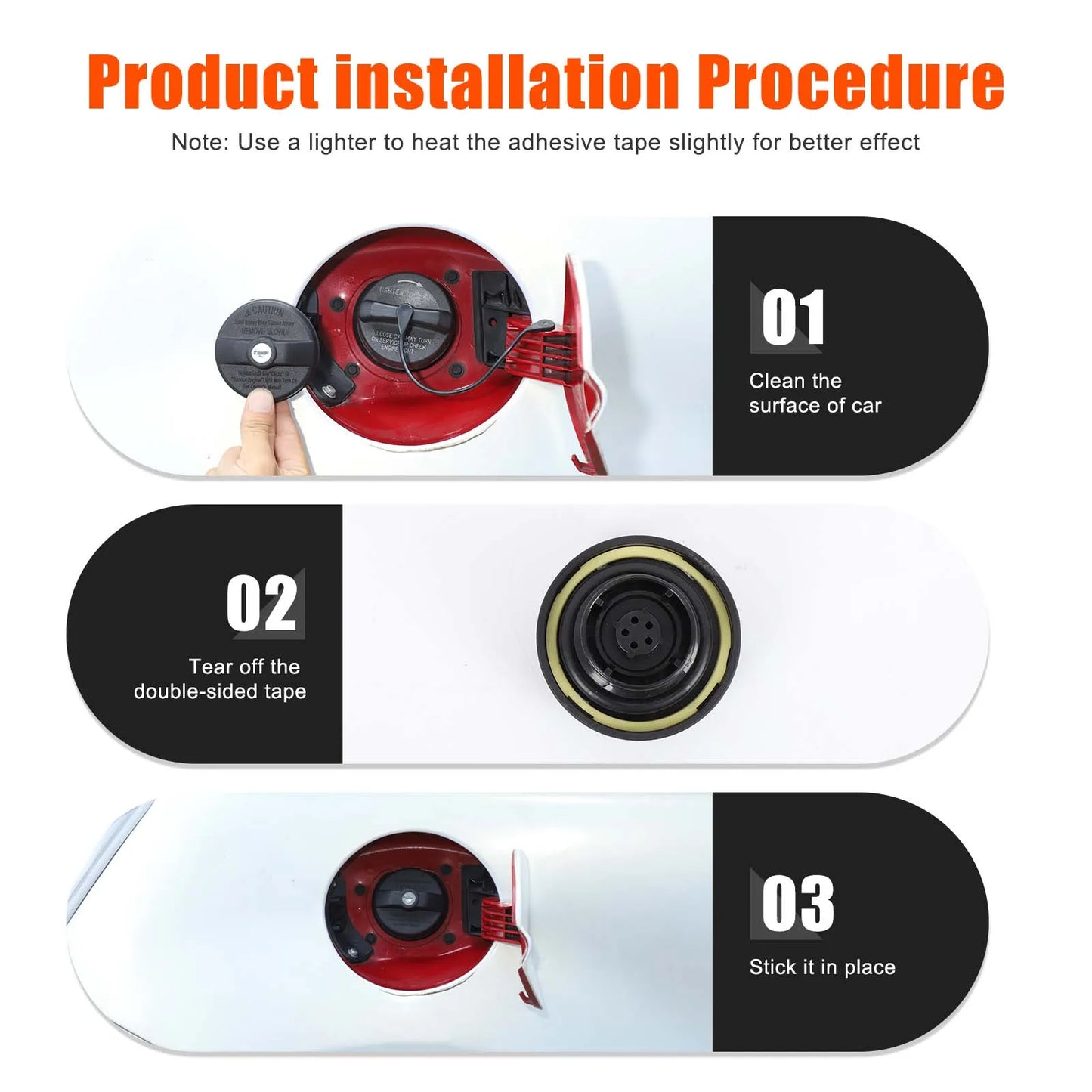 Lockable Fuel Gas Tank Cap Car Fuel Tank Cap Oil Tank Cover Fuel Filler Cap Car Accessories For Fiat 500 312 2007-2015