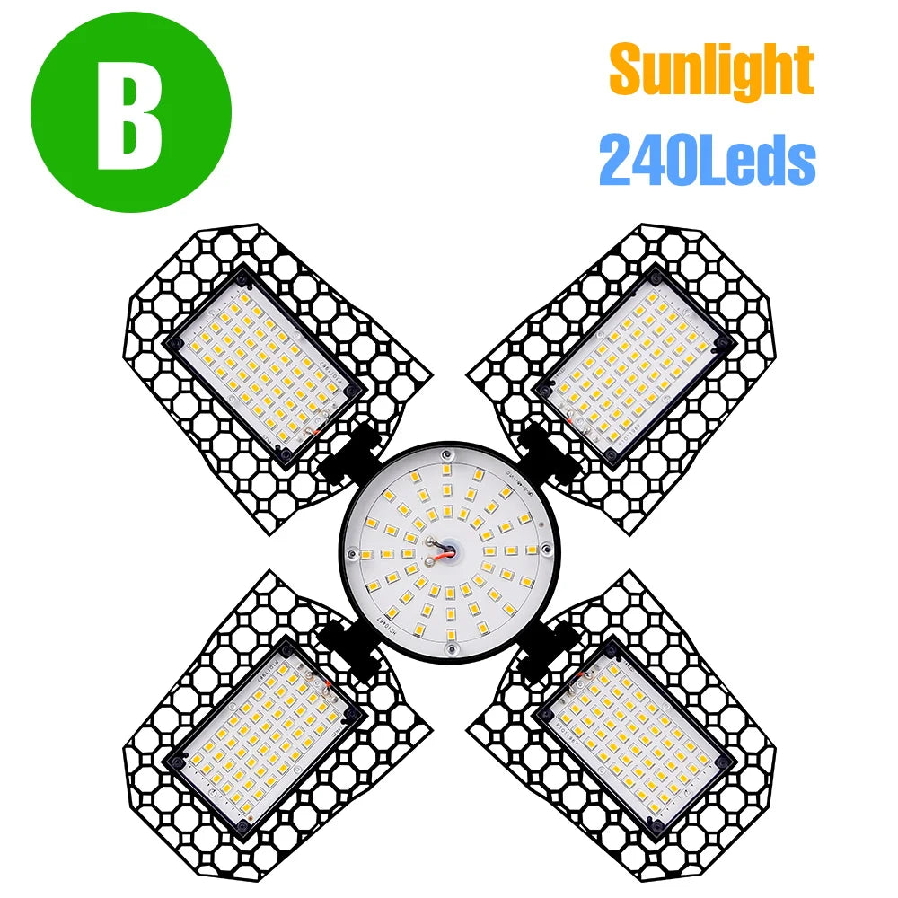 250W E27/E26 LED Growing Lamp Full Spectrum Foldable Plant Fill Lighting Vegetable Fruit Hydroponics Cultivation 100W/150W/200W