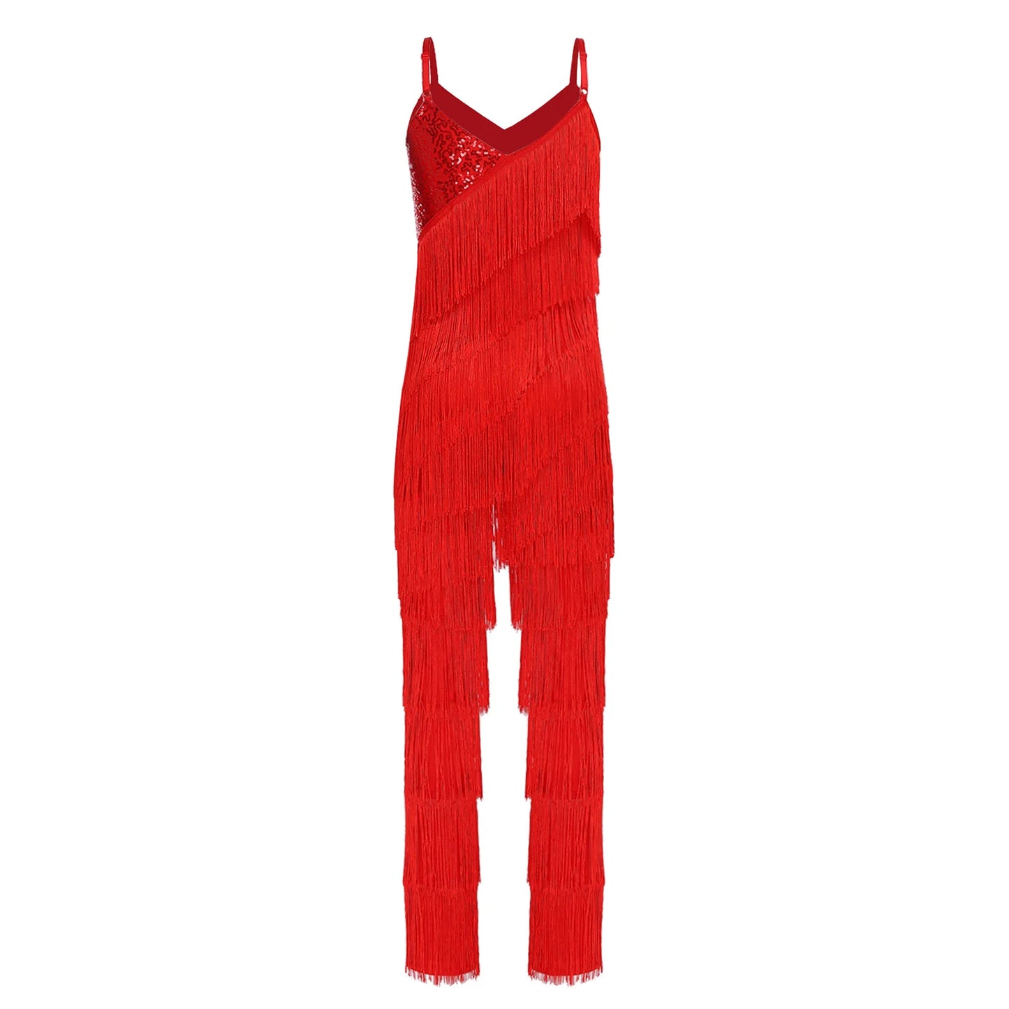 Halloween Hippie Costume womne Vintage 70s Disco Stage Performance Dancing Jumpsuit Singer Sequins Tassel Tango Cha-cha Costumes