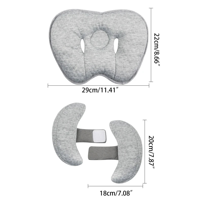 Baby Head Protective Pillow Safety Car Seat Neck Support Sleeping Pillows Adjustable Children U-Shape Headrest Cushion