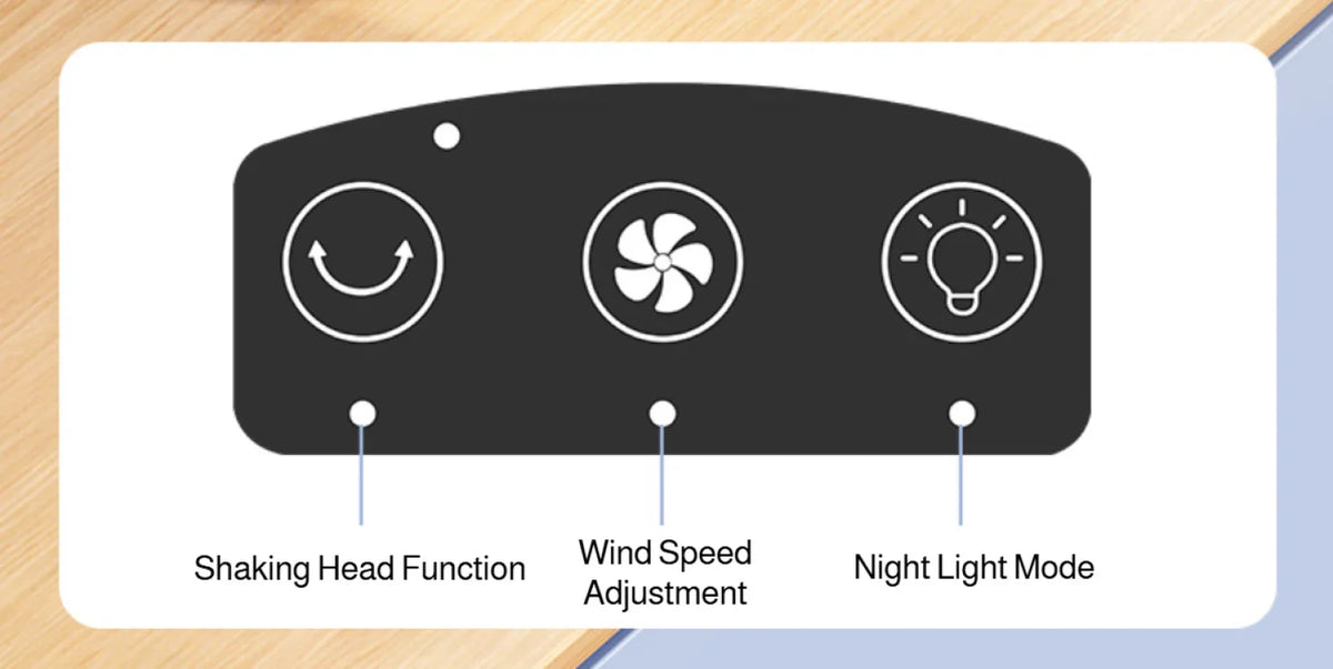 Desktop Circulating Small Wall Mounted Fan Multifunction Shaking Head Remote Control Quiet Cooling Fan For Home Office