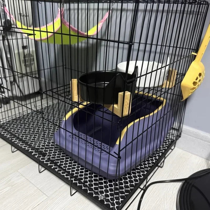 Semi Closed Plastic Sand Box Large Capacity Cat Litter Box For Cats Pet Toilet Anti Splash Cat Tray Cleaning Bath Basin Supplies