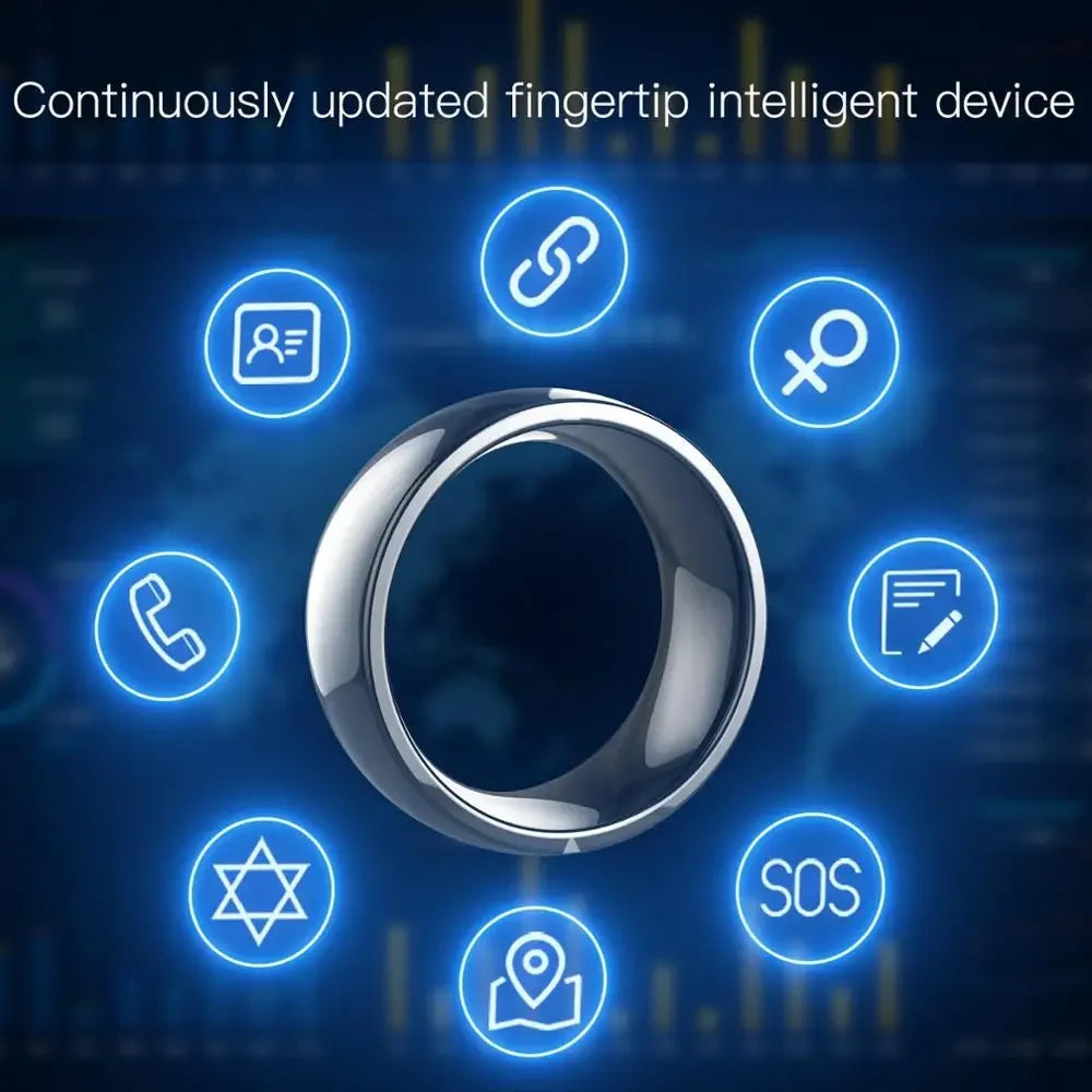 Jakcom R4 Smart Ring New technology NFC ID M1 Magic Finger Ring For Android IOS Windows NFC Phone Smart NFC ring for gift