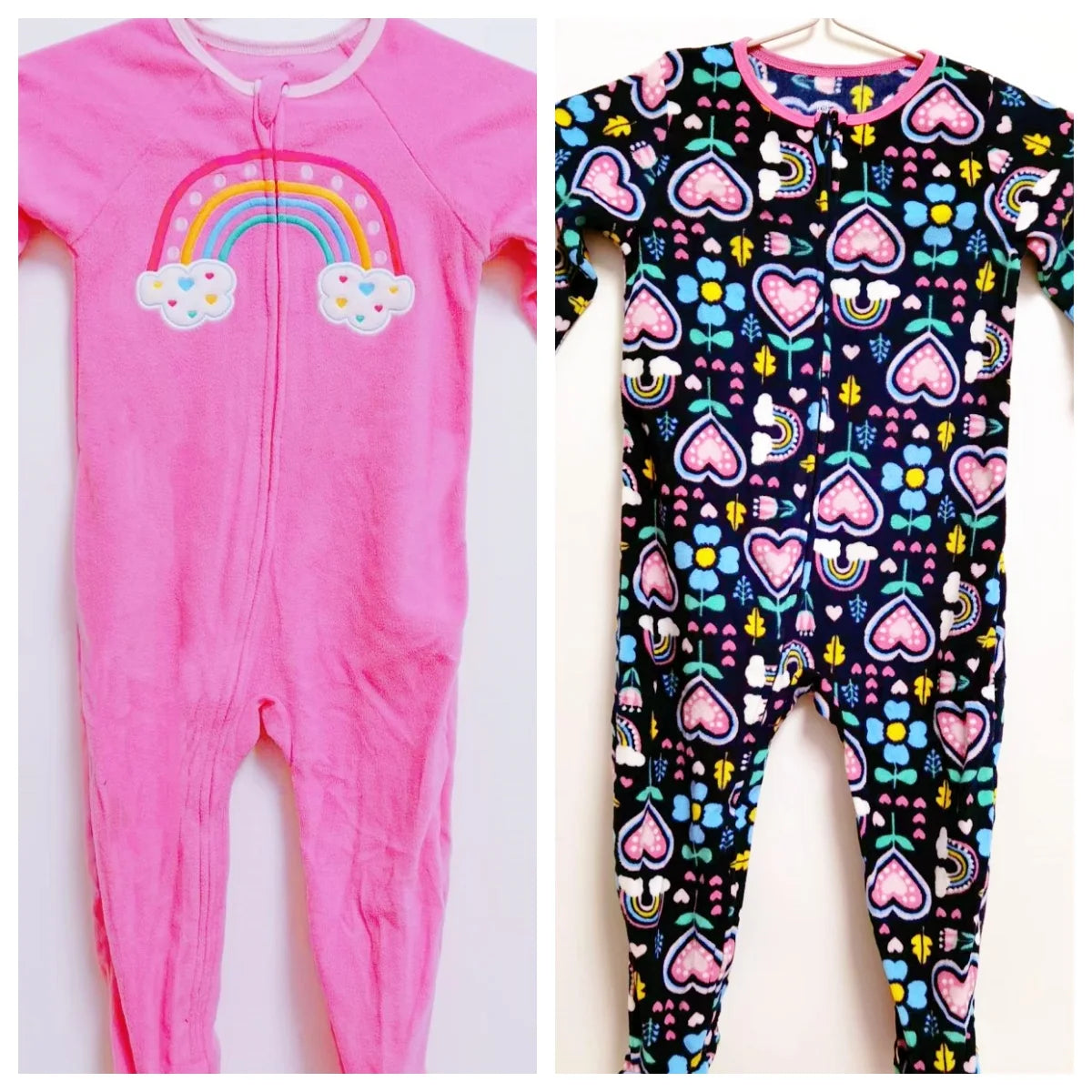 Autumn and Winter Children's Smooth Fleece Hanie Men and Girls Pajamas Baby Ridiculous Clothes to Increase the Code Package Feet