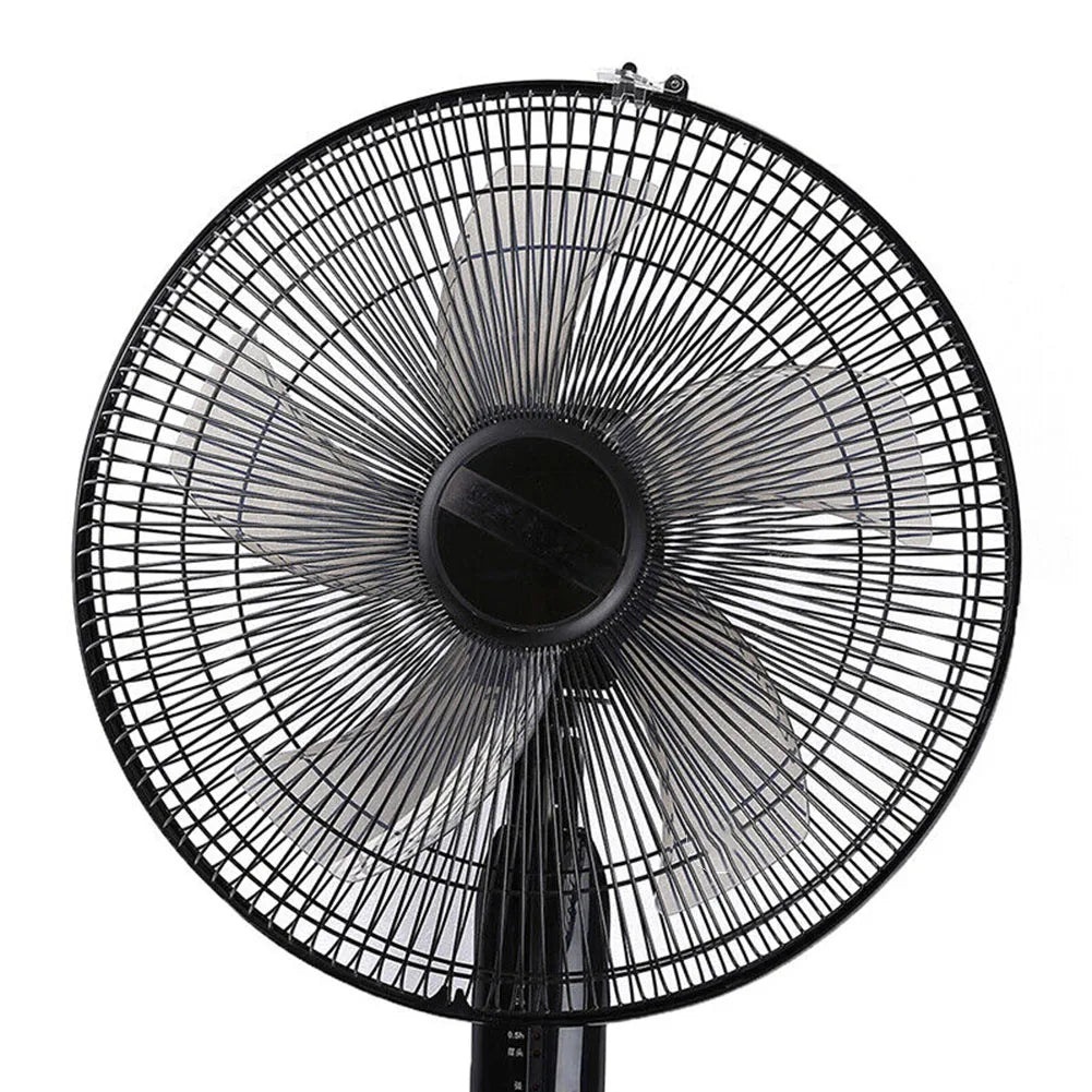 16 Inch Five Leaf Replacement Fan Blade With Nut Cover For Stand Fans And Desk Fans Plastic Material For Household Use