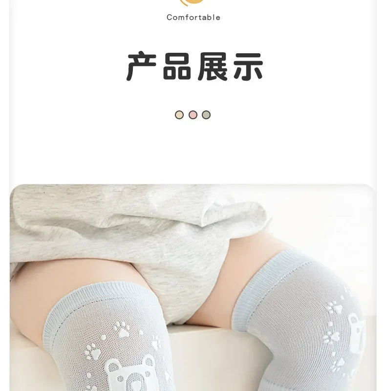 Baby Knee Pads Infants Toddlers Girls Mid Calf Length Socks Lace Kneecap Long Stockings Non Matching Socks Toddler Winter Socks