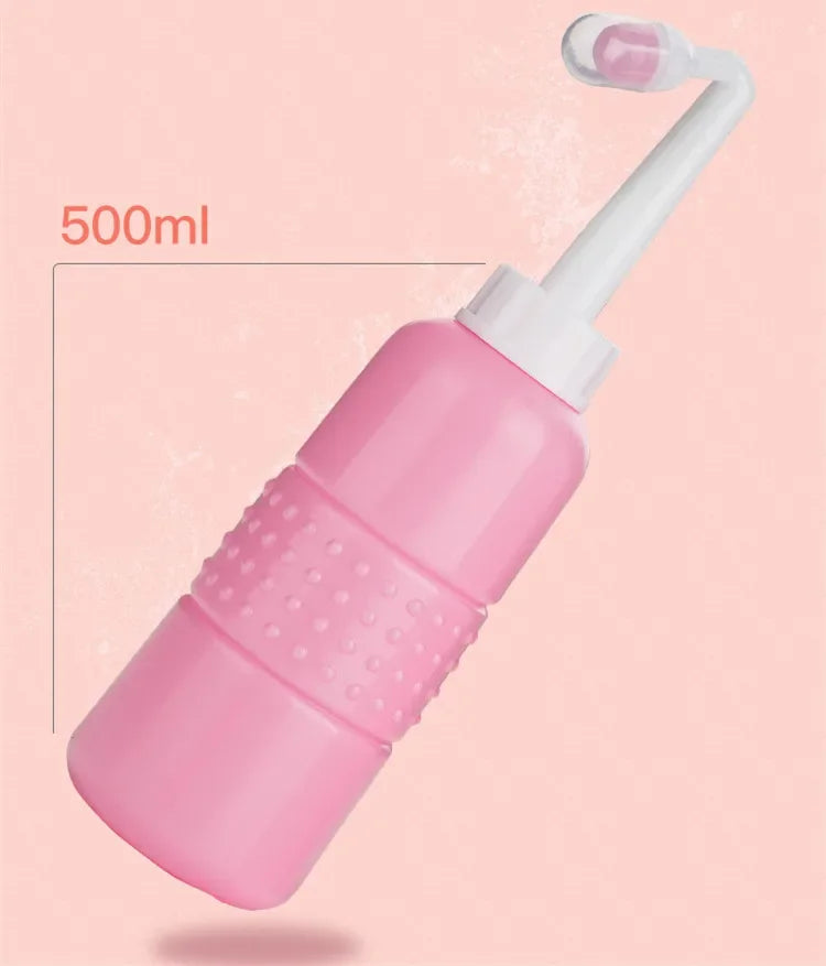 500ML Peri Bottle for Postpartum Care Feminine Hygiene MomWasher Portable Perineal Cleanser After Birth Baby Showers Essential