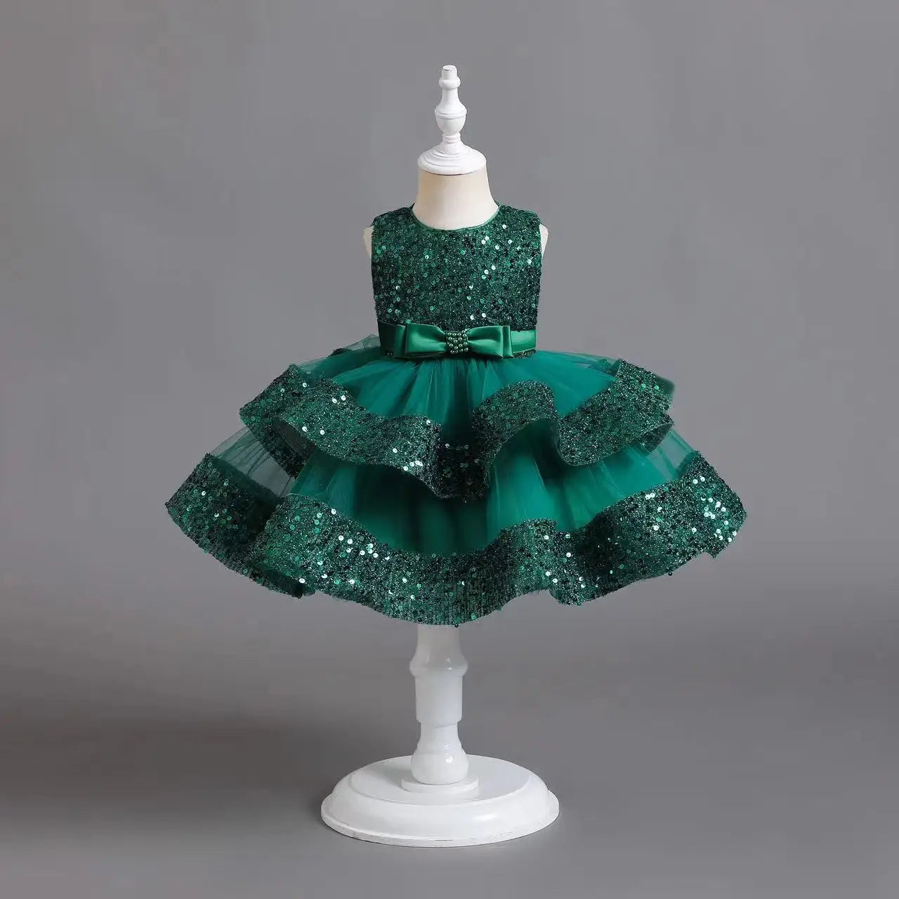 NEW Baby Dress Lace Flower Christening Baptism Clothes Newborn Kids Girls First Years Birthday Princess Infant Party Costume