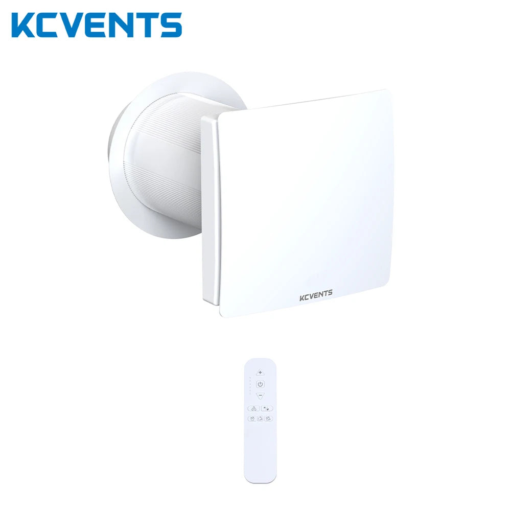 Heat Recovery Ventilator with Ceramic Heat Exchanger, Wall-Mounted Fresh Air System with WiFi/Remote Control for Home, Attic