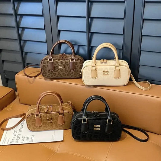 Original Square Leather Satchel Handbag Women Designer Tote Shoulder Crossbody Purse Luxury Diaper Bag