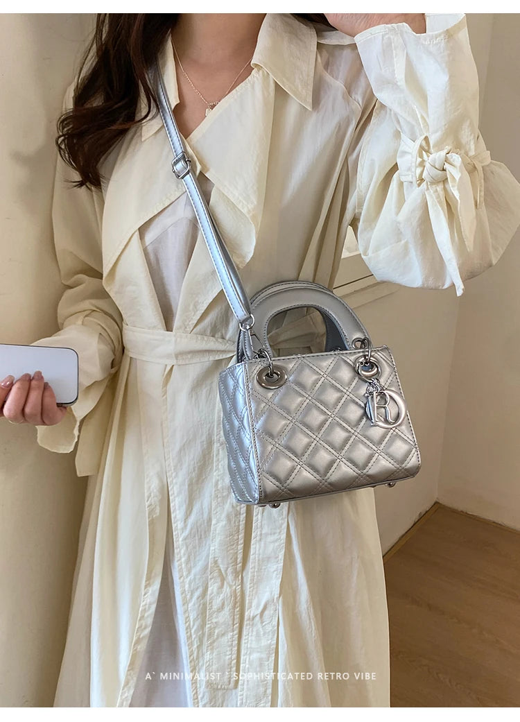 Luxury Original Retro Diaper Bag For Women Designer Leather Crossbody Bag Large Capacity Elegant Stylish Commuter Shoulder Bag