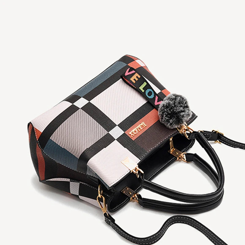 Luxury Vintage Shoulder Bags For Women Multi-Pocket Pu Leather Crossbody Bag Messenger Handbag Totes Purse bolsa feminina