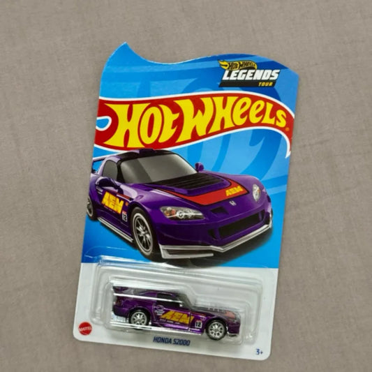 Hot Wheels 1/64 Model S2000 Legends Tour Rlc Purple Diecast Model Car Collectible Vehicle Hobby Model For Fans Holiday Gift