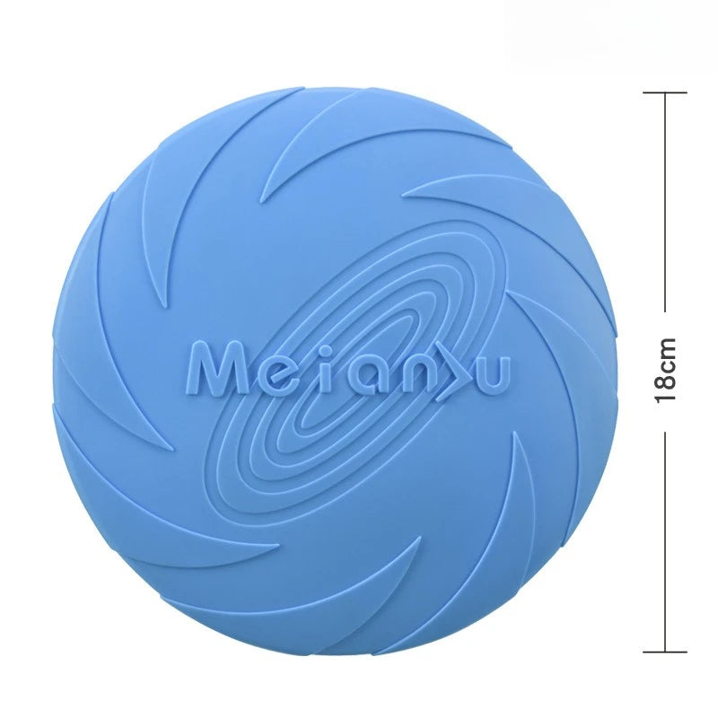 Dog Flying Saucer Interactive Funny Pet Cat Toy Dog Game Flying Discs Resistant Chew Puppy Training  Pet Dog Supplies