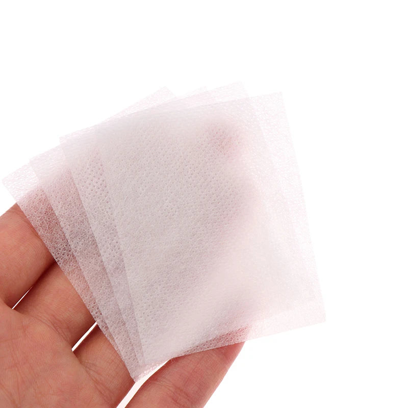 50 pcs/Bag Disposable Patch Soluble Facial Mask Paper Conus Peptide Freeze Dried Film Soluble Type Collagen Patch