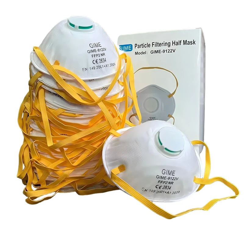 60/40/20 Pcs FFP2 EU CE Certification Mask for Adult Dustproof Face Mask Anti Droplet Partcle Filtering Half Masks