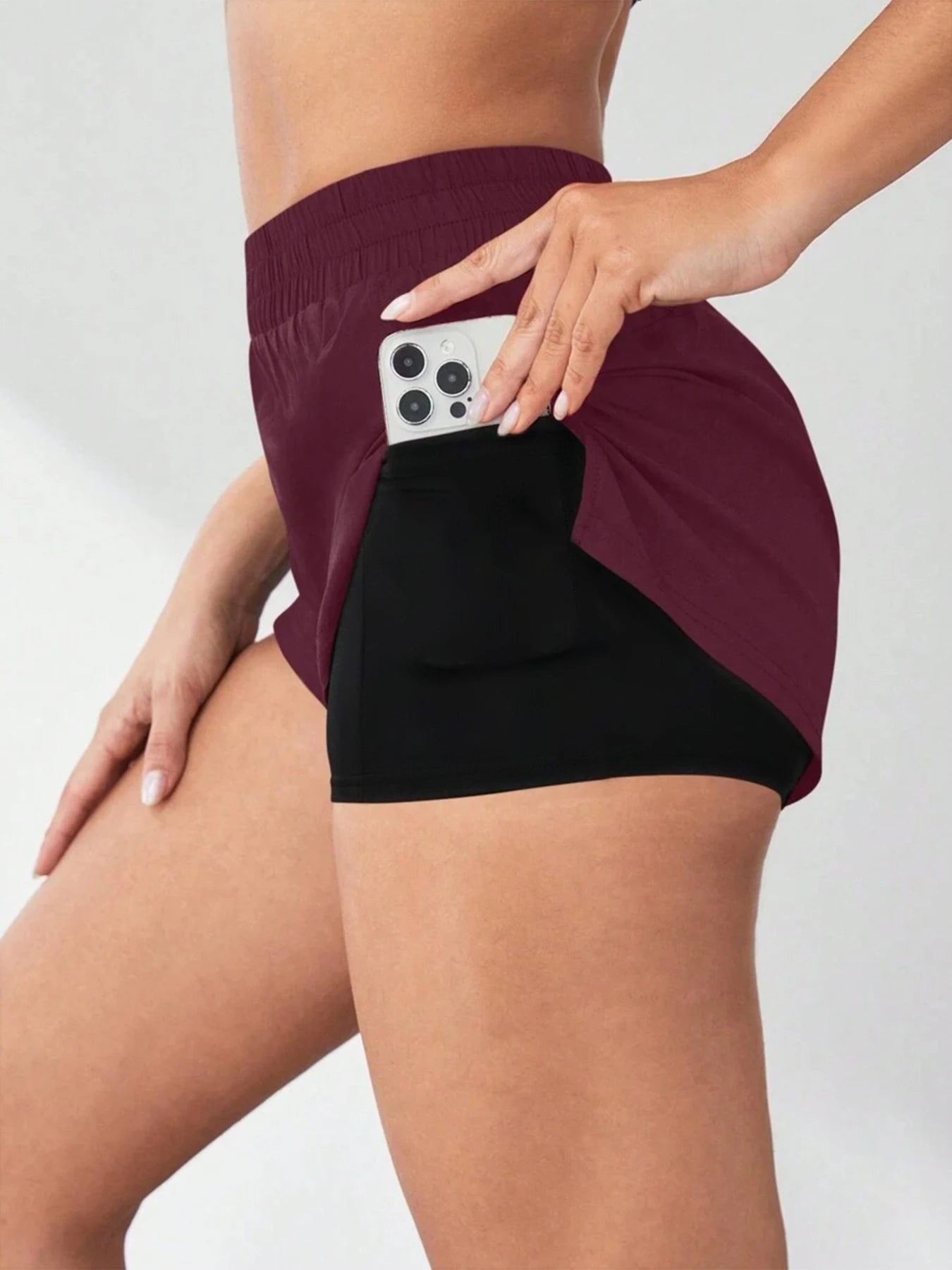 Elegant women's sportswear, sport pants, yoga, fitness, quick-drying aerobic exercises, tennis, badminton, sexy shorts
