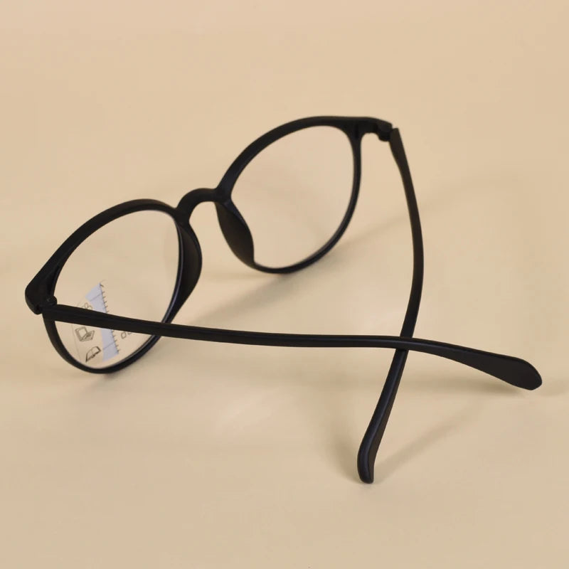 Black Frame Round Multifocal Reading Glasses Women Men Anti Blue Light Multifocal Readers Eyeglasses For Readers+125+175+225+275