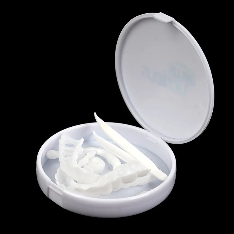 Upper and lower dental sealants, oral cleaning braces with box packaging, portable dental braces with dental sealants
