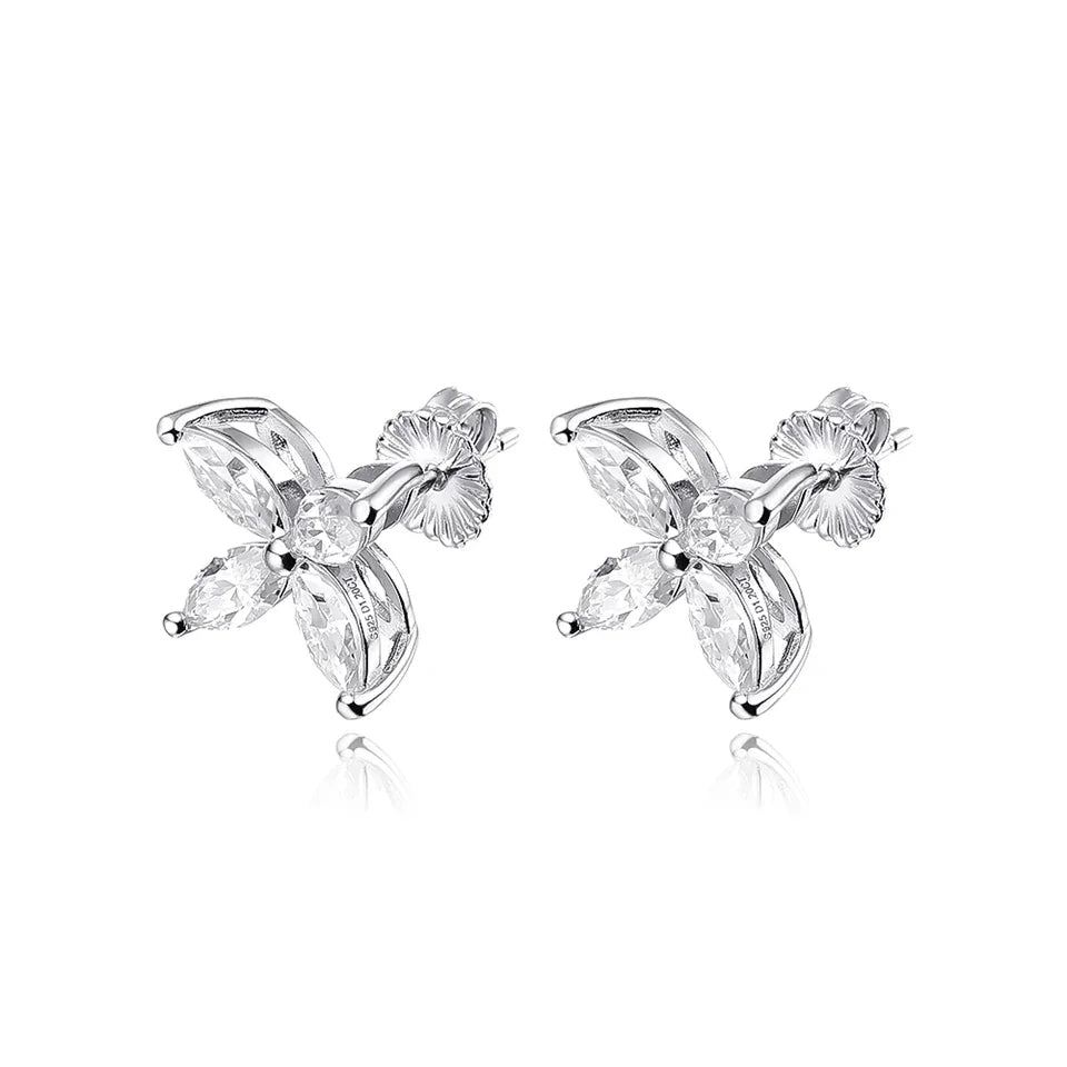 1.2 Carat D Color Moissanite Pendant Necklace for Women S925 Sterling Silver Earrings Sparkling Fine Jewelry Set Wedding Gift