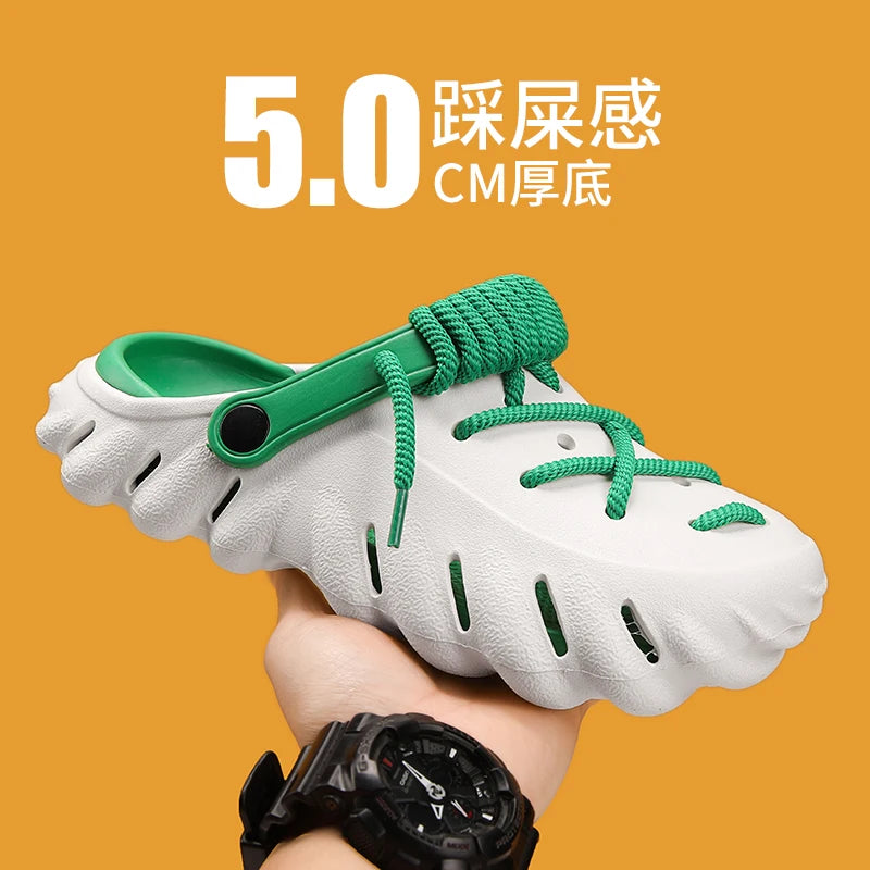 Summer Outdoor Sandals for Men And Women Breathable Hiking Shoes Water Beach Mens Sandals Camping Climbing Aqua