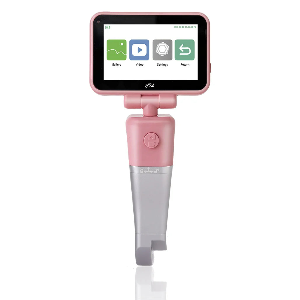 3.5" Touch Screen Video Laryngoscope for Anesthesia, 6 Blades Optional & Customizable Combination