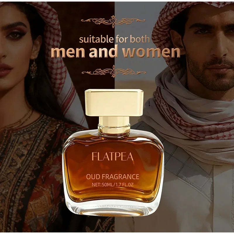 Arabian Luxury Eau de Parfum, Unisex Oud Woody Long Lasting Perfume,Leather Musk Sandalwood Scent, Strong Oriental Fragrance