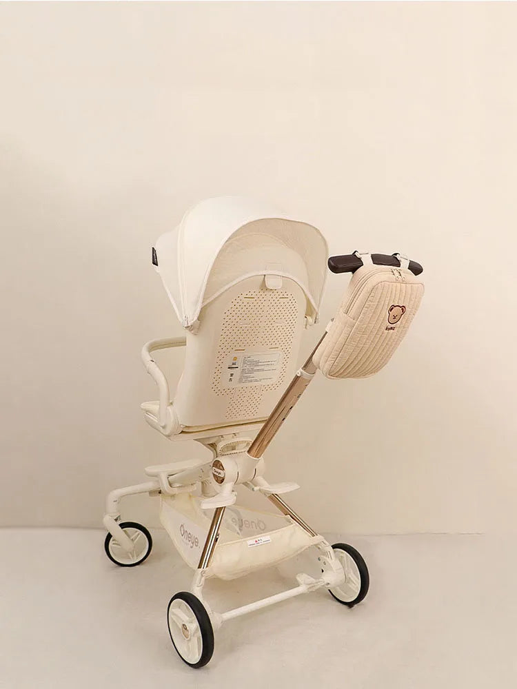 Bear Mommy Bag Baby Stroller Bag Pram Baby Stuff Organizer Holder Baby Stroller Accessories Hanging Caddy Storage Bag