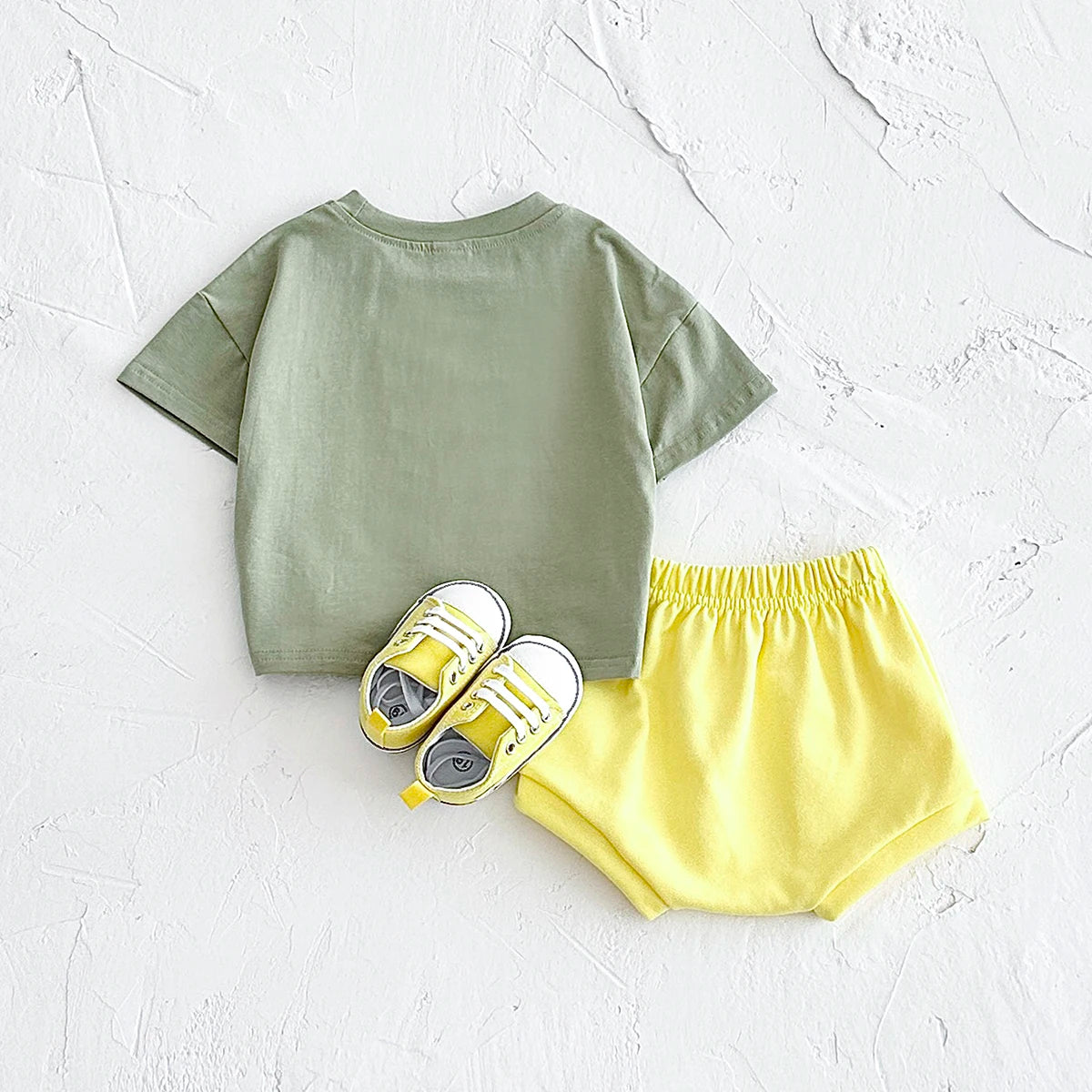 2Pcs Set Baby Boy Girl Clothing Toddler Baby Summer Clothes Blueberry Patch T-shirt+Shorts Newborn Boy Girl Summer Outfits