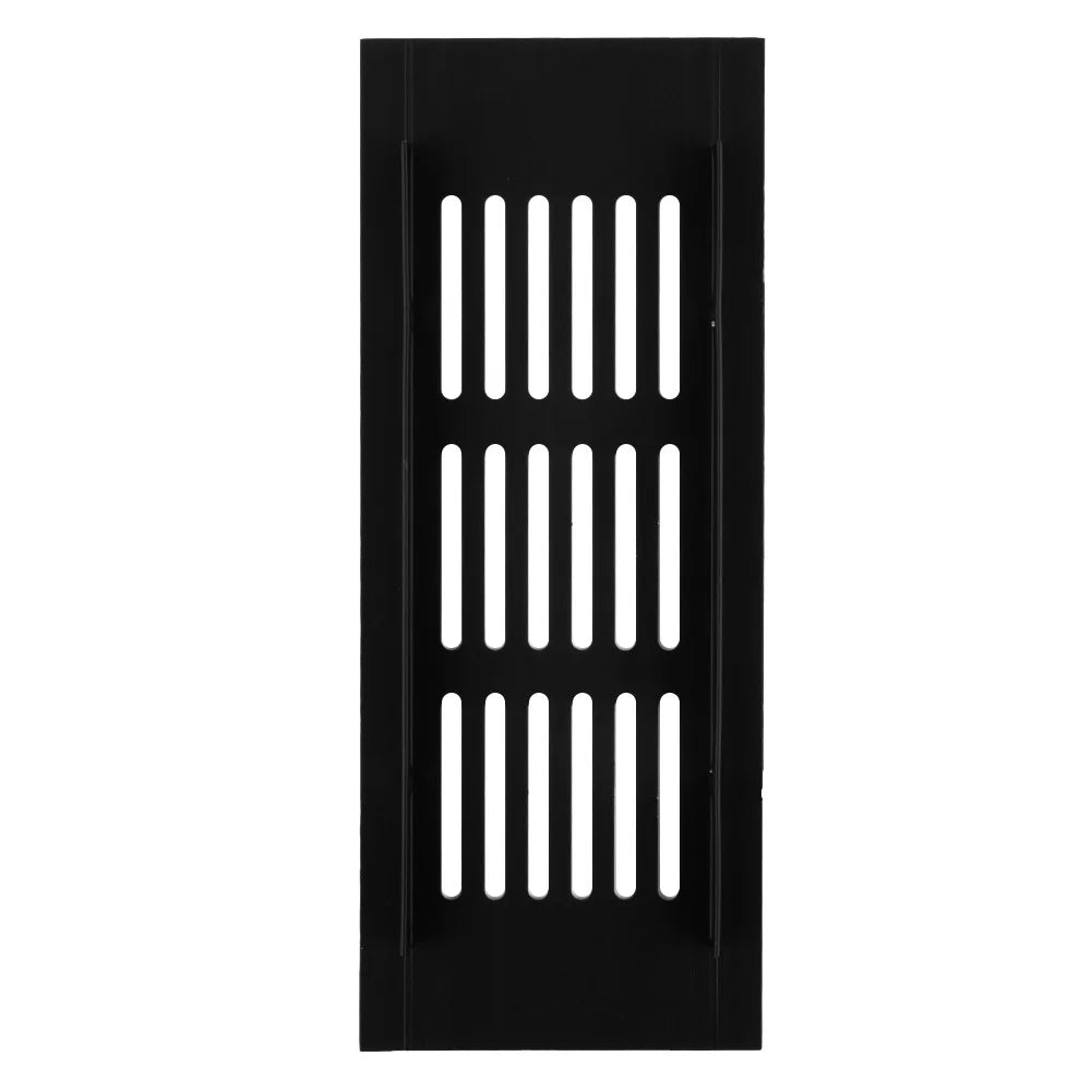 60mm Aluminium Rectangular Cabinet Wardrobe Air Vent Grille Ventilation Cover