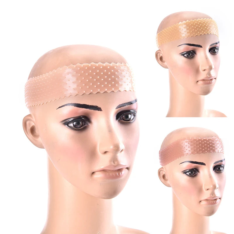 Non Slip Wig Grip Headband Transparent Silicone Wig Band Wig Secure Wig Gripper