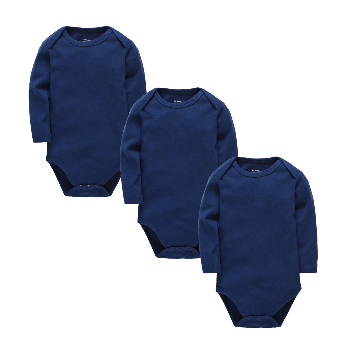 Honeyzone 3PCS Black Baby Boy Clothes Sets Long Sleeve Bodysuit Cotton Soft Jumpsuits Underwear Newborn Loungewear Infant Outfit