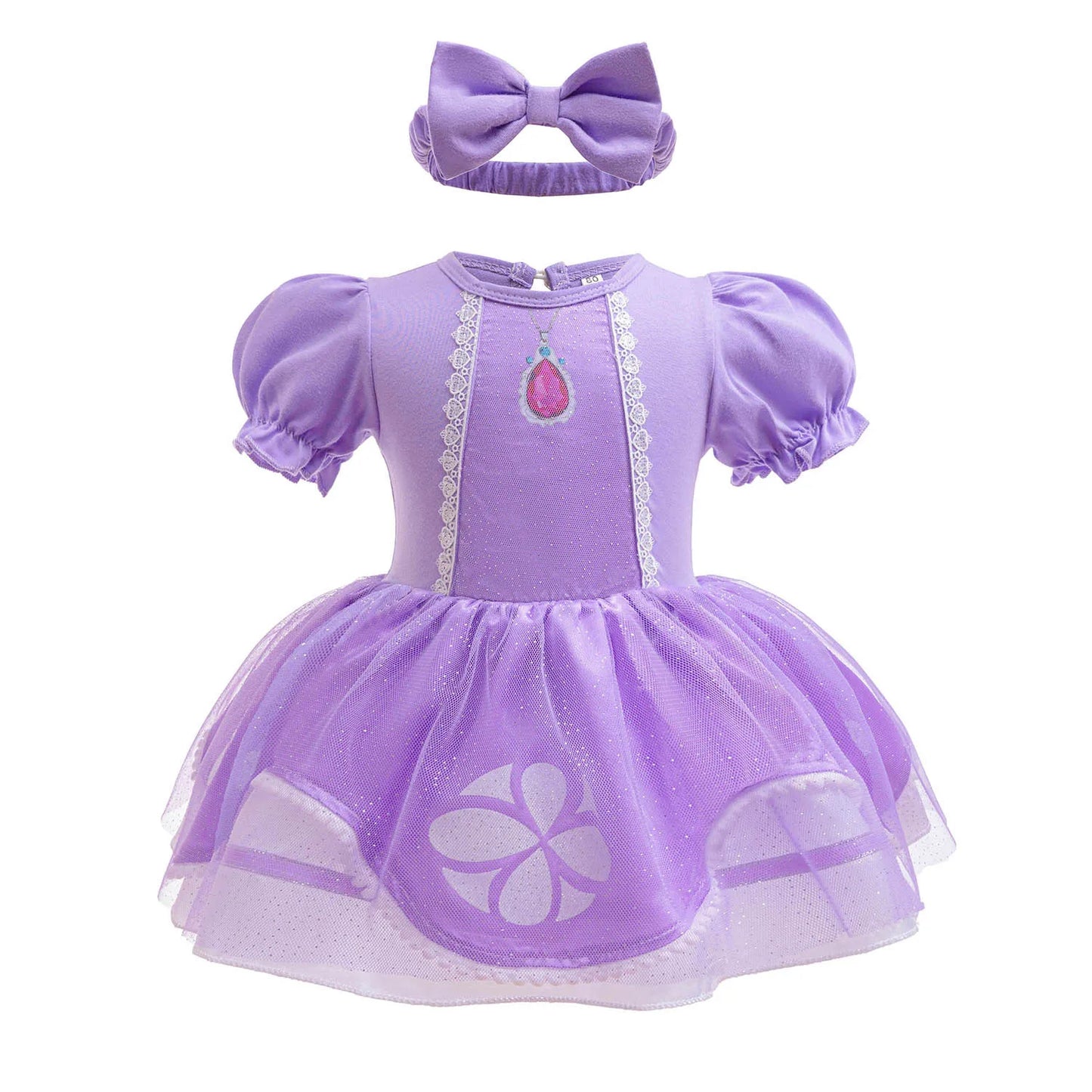 Baby Girls Princess Sofia Outfit Anna Elza Infant Baby Tutu Dress Kids Girls Costume Romper Aurora Belle Clothes Costumes Dress