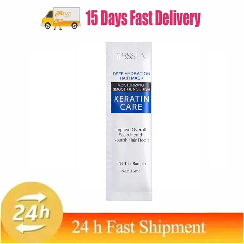 Magical Keratin Hair Mask 5 Seconds Repair Damaged Frizzy Hair Soft Smooth Shiny Nutrition Deep Moisturize Nourishing Hair Care