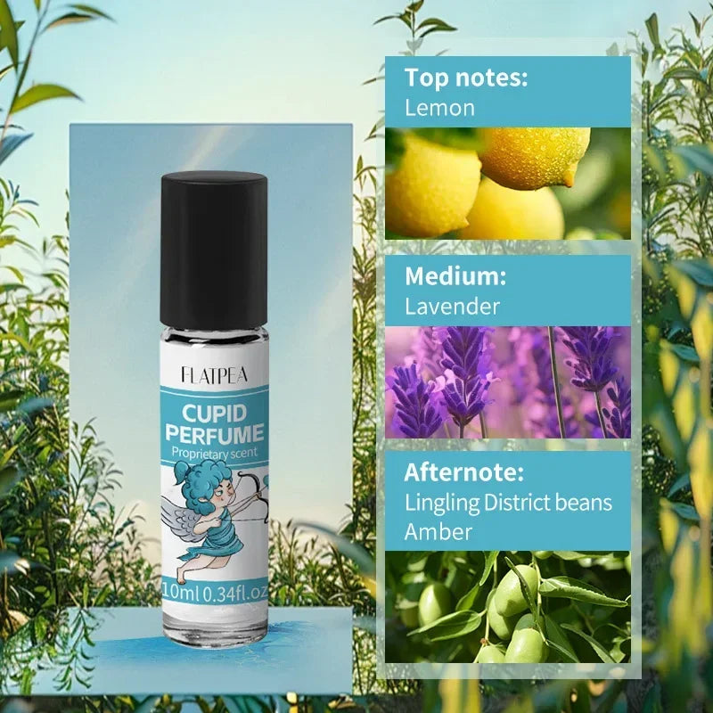10ML/50ML Cupid Date Pheromone Perfume Men's Perfume Womens Eau De Parfum Lasting Natural Gentle Non-pungent Body Spray Roller