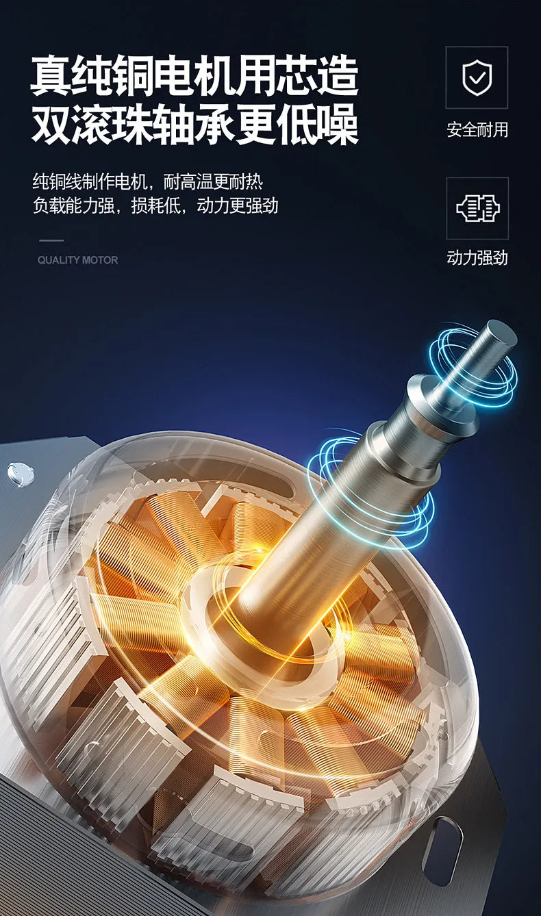 Commercial Floor-to-Ceiling Electric Fan Large Wind Industrial Moving Head Silent Remote Control fan