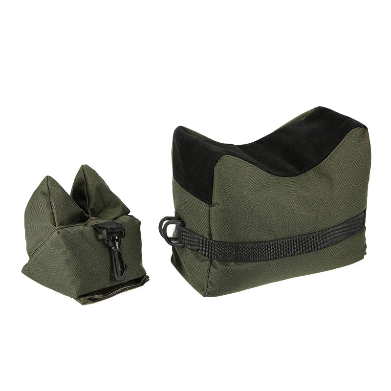 Tactical Gun Rest Bag Support Stand Outdoor Shooting Sandbag Unfilled Front Rear Gun Bag Airsoft Hunting Accessories