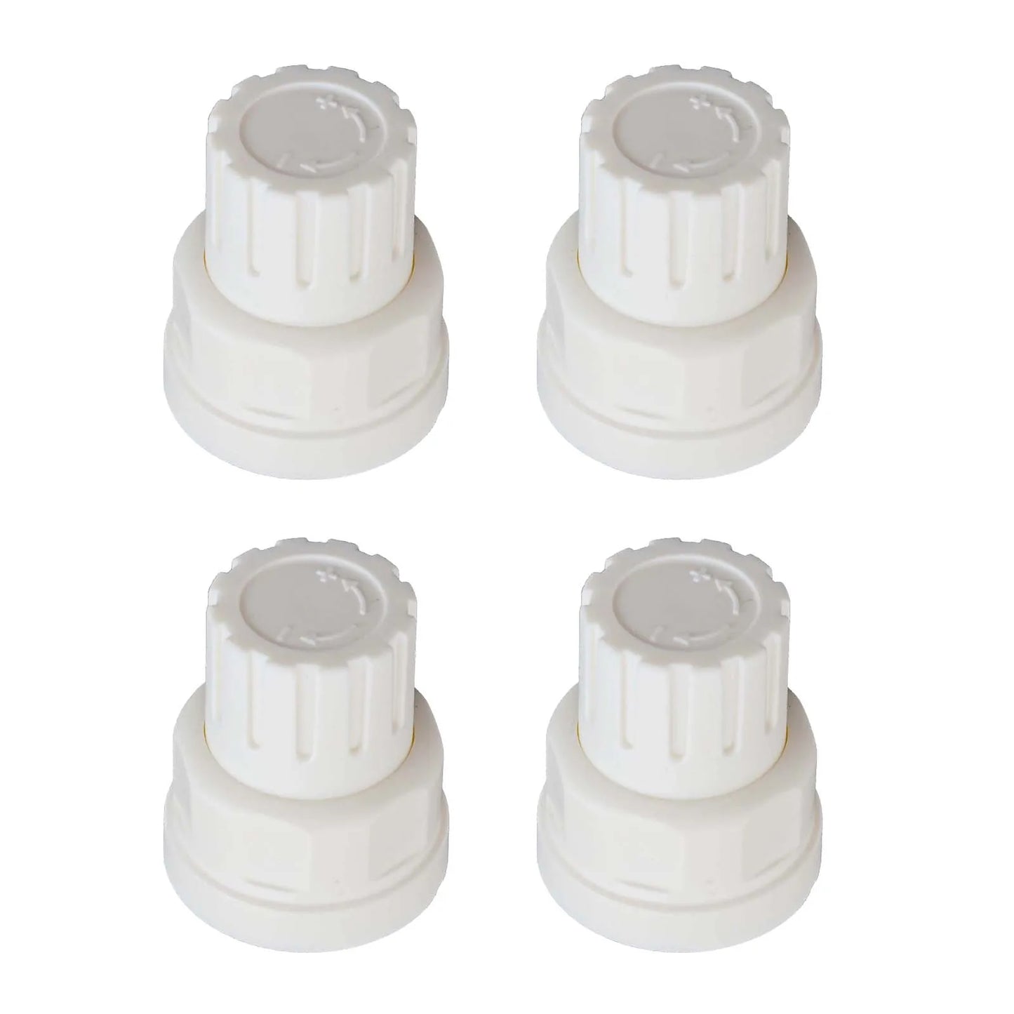 4pcs Radiator Valve Cap Floor Heating Manifold Hand Wheel Switch Replacement Valve Cover Auto Temperature Control Valve Switch