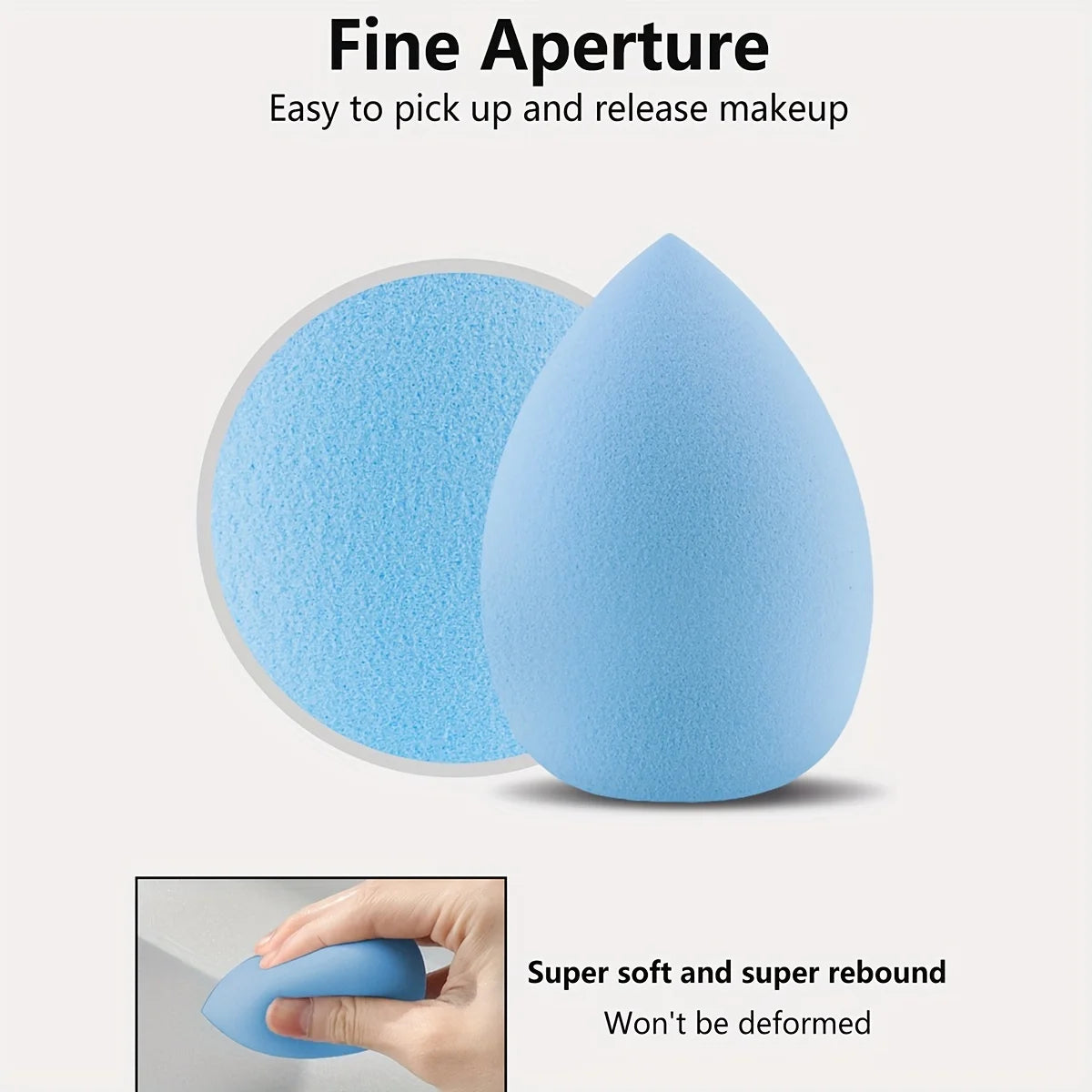 8 Pcs Beauty Egg Makeup Sponge Blenders Beauty Sponges Foundation Applicator
